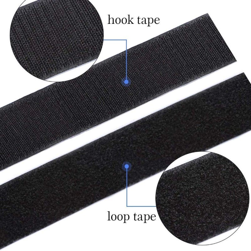 DIY Crafts Design No # 2, 1.5 inch 25 Feet, 1.5 inch Wide 25 Feet Sew On Hook Loop Tape Roll Closeout Nylon Strips Fabric Water Tear Resistant for Windo(Design No # 2, 1.5 inch 25 Feet) - Image 2