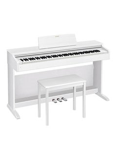CASIO Celviano AP-270WE Digital Piano - White - 88 Keys - AiR Sound Source - 22 Tones - 8W＋8W - Polyphony 192 with Piano Bench  - Image 2