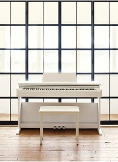 CASIO Celviano AP-270WE Digital Piano - White - 88 Keys - AiR Sound Source - 22 Tones - 8W＋8W - Polyphony 192 with Piano Bench  - Image 4