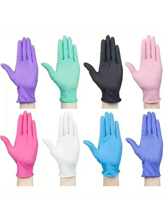Large Disposable Nitrile Gloves Durable Household Cleaning For Kitchen Dishwashing Pet Bathing - Image 1