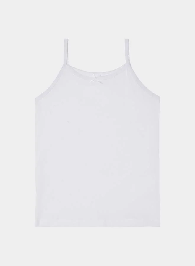 ستايلي Girls Pack of 3 - Bow Detail Camisole with Elasticized Strap