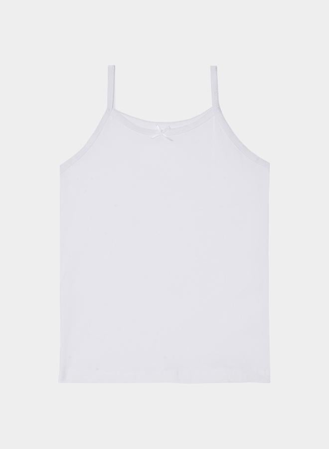 Styli Girls Pack of 3 - Bow Detail Camisole with Elasticized Strap - Image 2