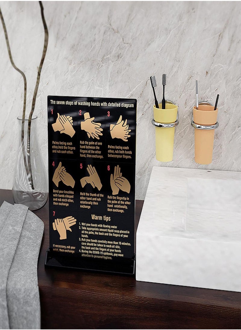 GGOOT - Silicone Resin Tray Mold | Resin Silicone Mold Set - Silicone Tray Mold with Extra Large Silicone Sheet for inform People To Use Proper Handwashing Methods - Image 1