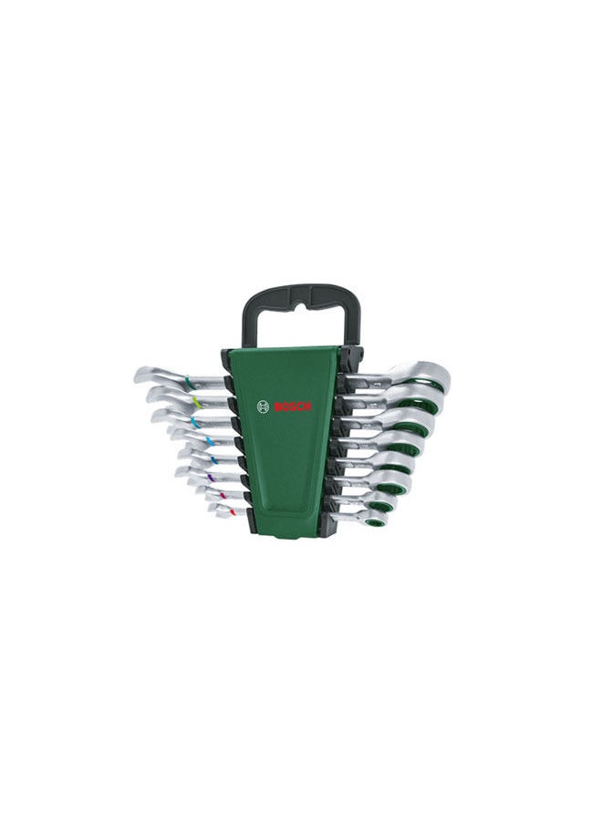 BOSCH Ratchet Combination Wrench Set 8-piece  - Image 1