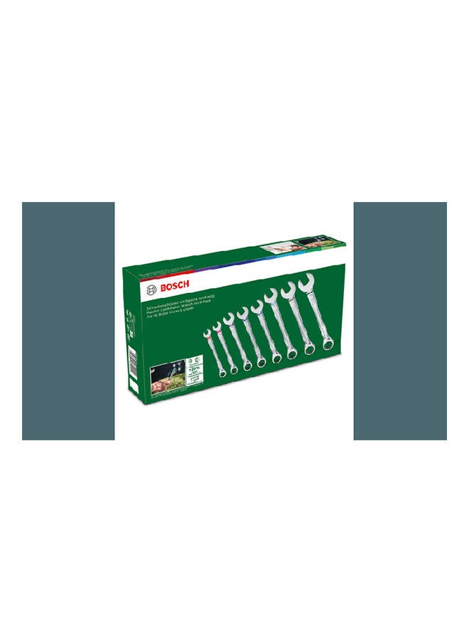 BOSCH Ratchet Combination Wrench Set 8-piece  - Image 2