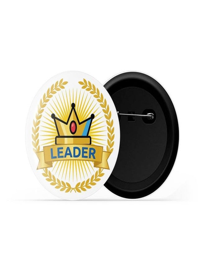 dhcrafts دبابيس dhcrafts بيضاء اللون، تصميم Leader D1 لامع، عبوة من قطعة واحدة - Image 3