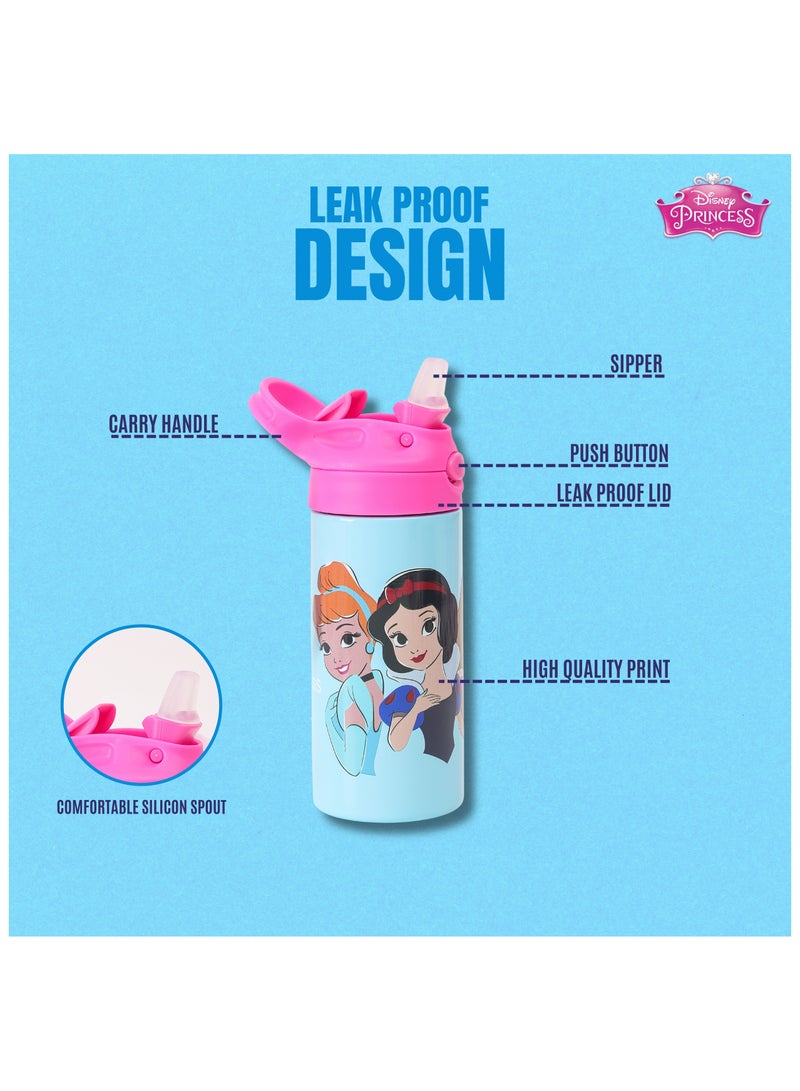 Disney Disney Princess In The Palace Stainless Steel Water Bottle - Image 4