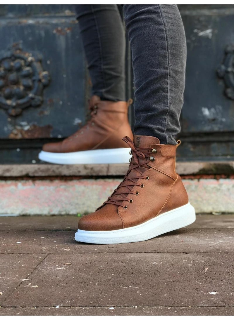 KnACK - High Sole Shoes B-080 Tan - Image 1