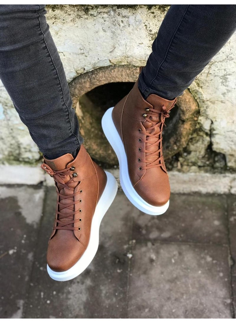 KnACK - High Sole Shoes B-080 Tan - Image 1