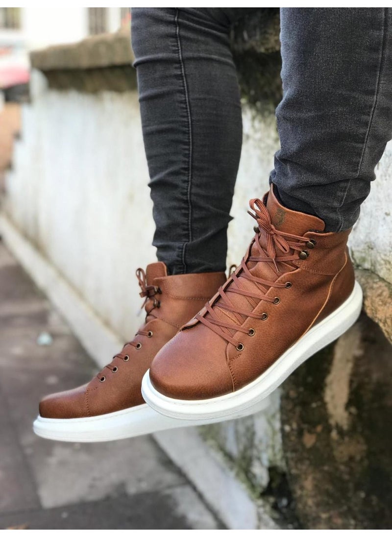 KnACK - High Sole Shoes B-080 Tan - Image 1