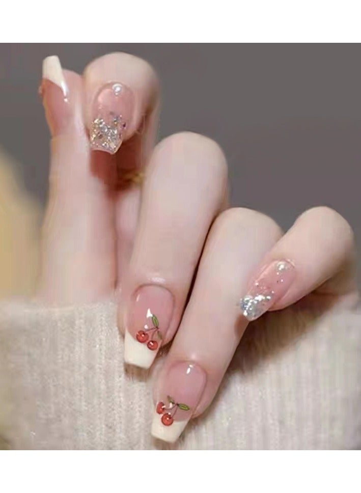 اضغط على أظافر 24 قطعة أظافر صناعية - Image 1