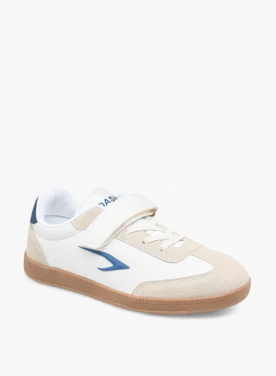 Dash Boys Panelled Sports Shoes With Hook And Loop Closure