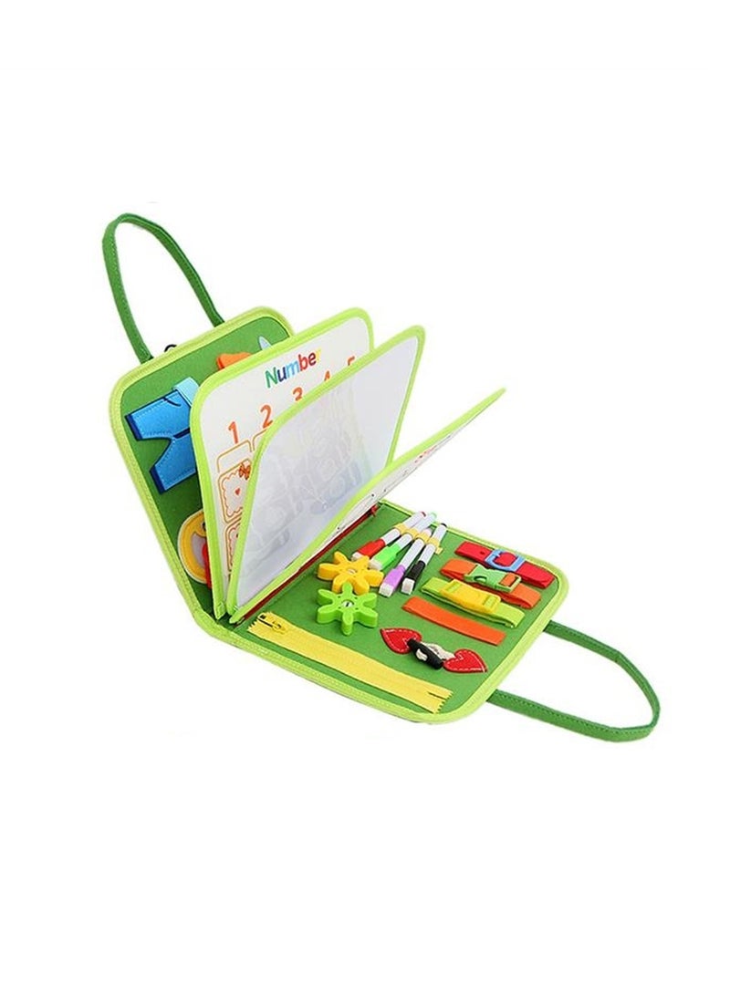 Feels Early Teaching Book Dress Learning Board Children's Toys Early Education Puzzle Toys  - Image 1