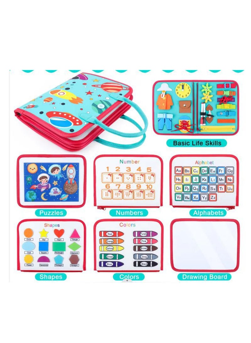 Feels Early Teaching Book Dress Learning Board Children's Toys Early Education Puzzle Toys  - Image 3