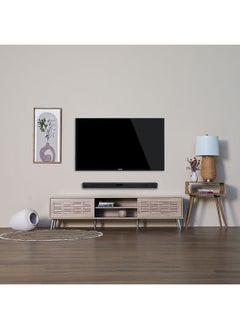 DANUBE HOME Ave Tv Cabinet Upto 75 Inches Entertainment Wall Tv Unit Wooden Tv Rack Stand Media Console Table For Living Room L 180x40x44.5 Cm Sonoma Oak  - Image 1