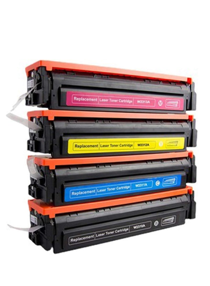 تونر مجموعة حبر Vistar 216A W2411A-W2413A لطابعات HP M183