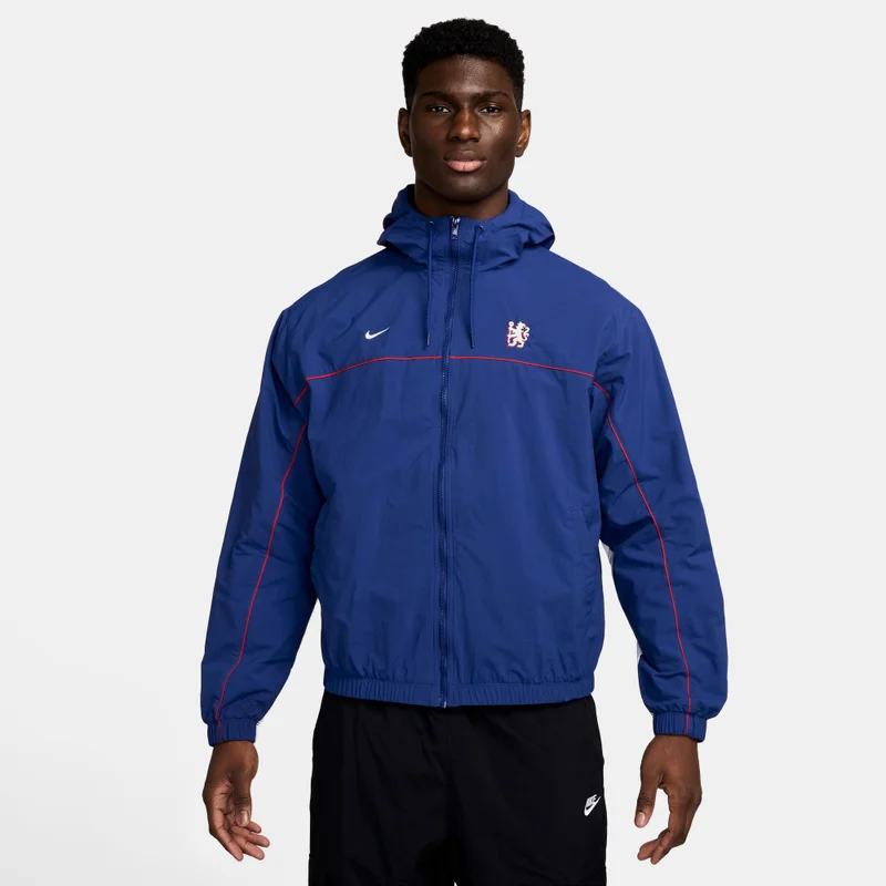 نايكي Men's Chelsea Club Football Full-Zip Hoodie