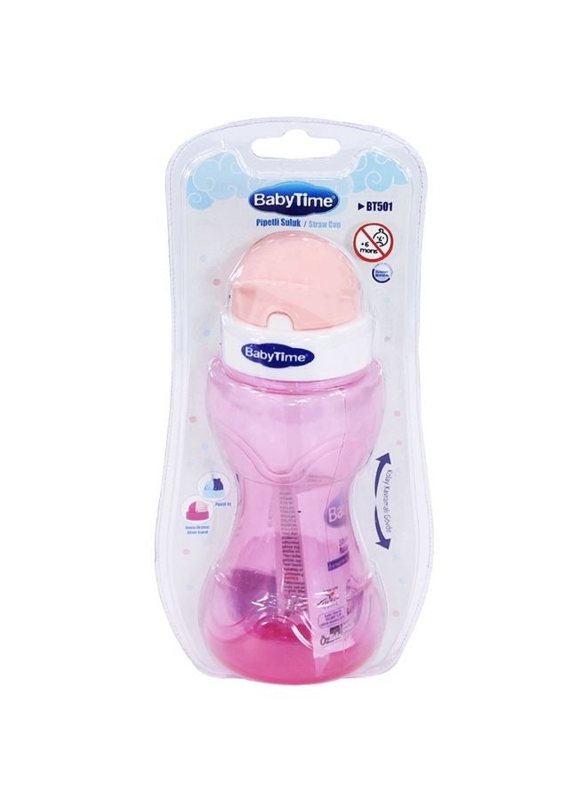 Baby Time Baby Time Baby Colorful Straw Cup 250ml 