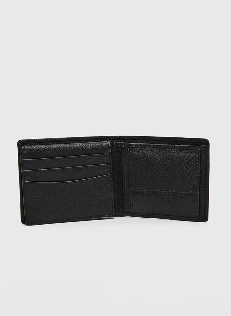 Hush Puppies  Hush Puppies Mens GWP-WALLET BL Embossed Wallet, Black for Men | Best Price UAE