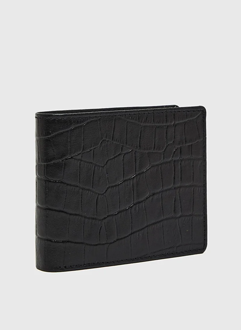 Hush Puppies Hush Puppies Mens GWP-WALLET BL Embossed Wallet, Black