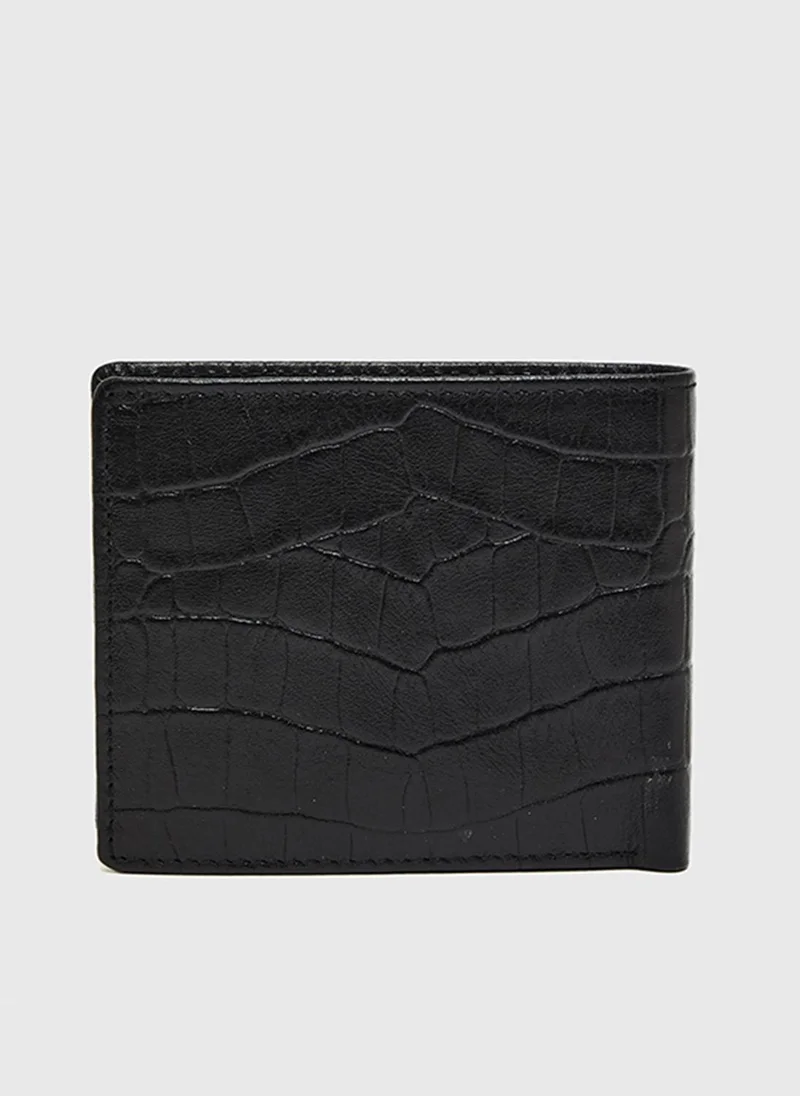 Hush Puppies  Hush Puppies Mens GWP-WALLET BL Embossed Wallet, Black for Men | Best Price UAE