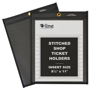 C-Line Shop Ticket Holders, Stitched, One Side Clear, 8-1/2" x 11", Box of 25 (45911) - pzsku/Z59024877BAE24B5049BBZ/45/1749372177/8bd2b9a6-00f9-45ff-9abf-7e642ff5bc5f
