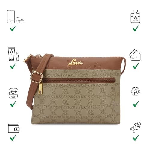 Lavie Women's Mono Lucille Top Zip Cross Body Sling Bag | Ladies Purse Handbag | Gift for Women - Image 5