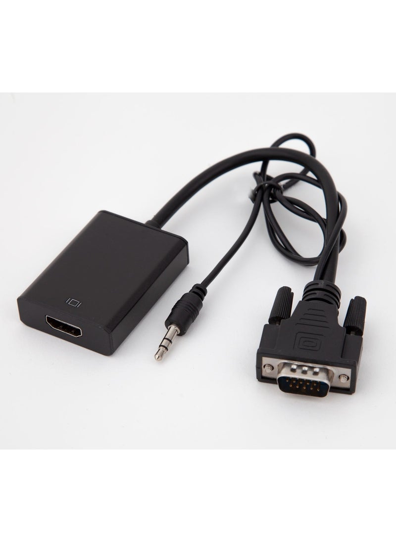 Compaxe - Audio Cable VGA To HDMI Converter / Converter Cable Adapter - Image 1
