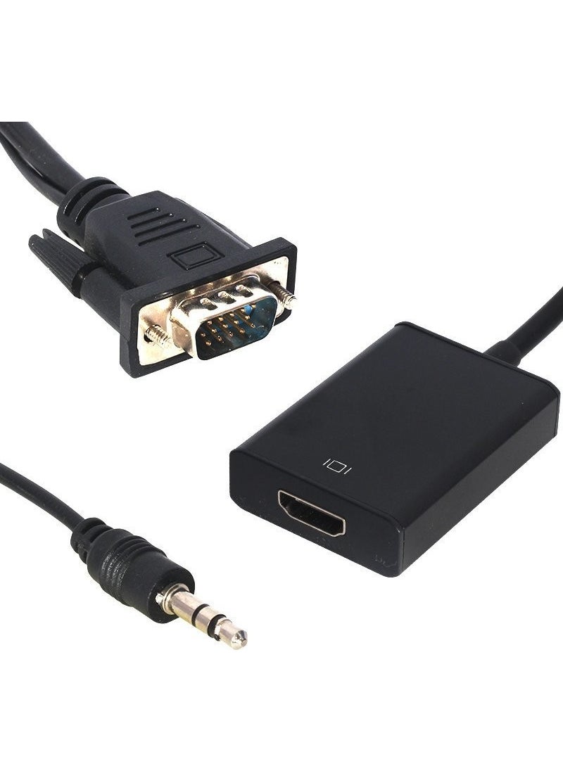 Compaxe - Audio Cable VGA To HDMI Converter / Converter Cable Adapter - Image 1