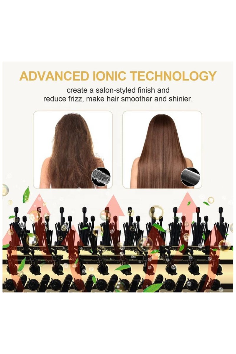 Denx Hair Dryer and Styler,3 IN 1 Hair Dryer Brush,Hair Curler,Hair Straightener,Negative Ion  Brush Blow Dryer Styler, for All Hair Types - Image 4