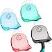 Mudder Mudder 4 Pieces Razor Holder with Suction Cup Shower Shaver Holder Self-Adhesive Shaver Wall Mount Bathroom Organizer  - Image 2