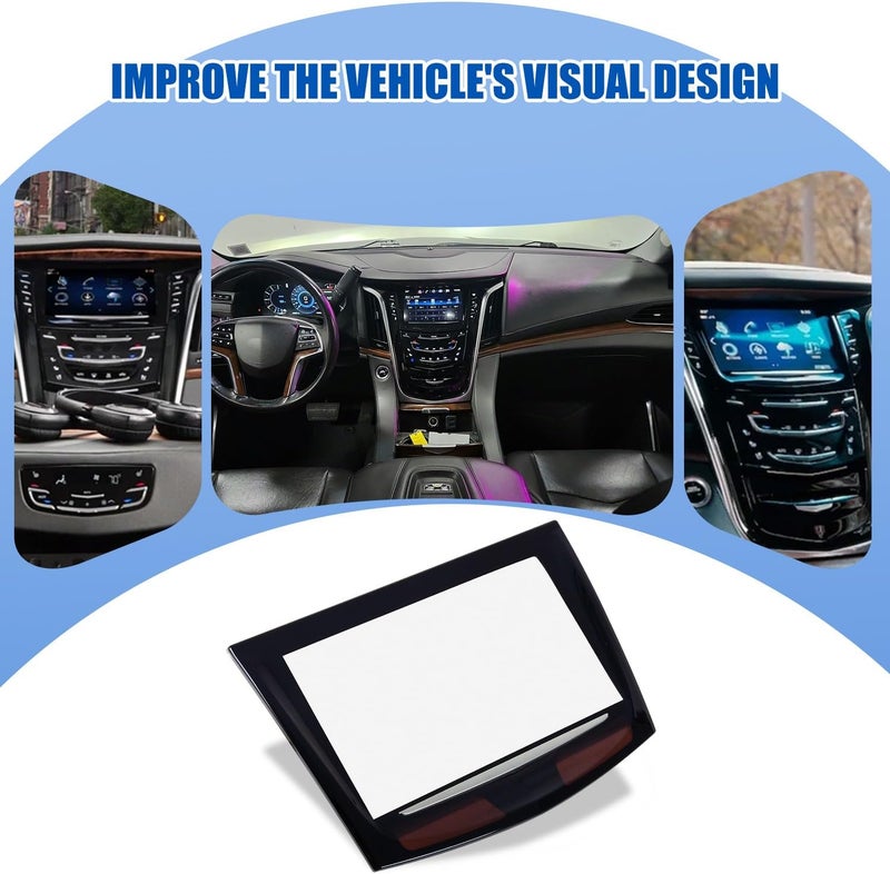 RANSOTO CUE Touch Screen Display for 2018-2021 Cadillac ATS, ATS-V, XTS, CTS, CTS-V, Escalade with Free Trim Tools - Image 5