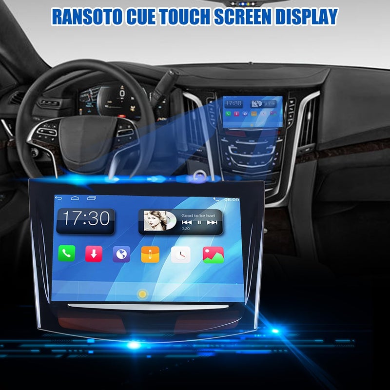 RANSOTO CUE Touch Screen Display for 2018-2021 Cadillac ATS, ATS-V, XTS, CTS, CTS-V, Escalade with Free Trim Tools - Image 4