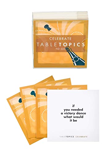 TableTopics Celebrate to Go Conversation Cards Game for Parties Special Occasions Holidays with 40 Questions to Take Anywhere Great Gift - Image 5
