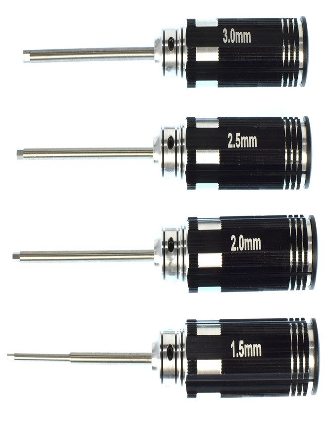 Apex RC Products 4pc 1.5mm 2.0mm 2.5mm 3.0mm Metric Allen Key Set W/Aluminum Handles #2740 - Image 5