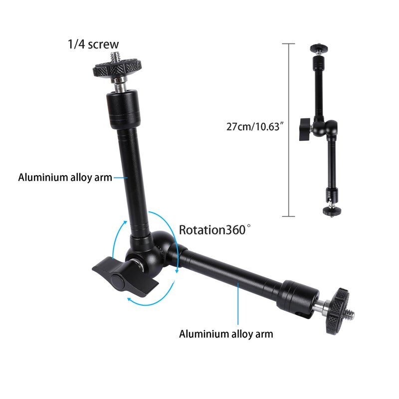 Leenconghui Exercise Bike Tablet Mount for iPad â€“ Adjustable Spin Bike & Treadmill iPad Holder Stand, Compatible with Microphone Stands, Stationary Bicycles, and Devices Ranging from 4.7 to 13 Inches - Image 2