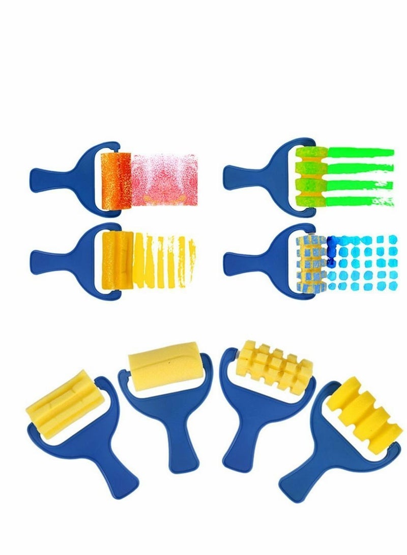 Y&D Kids Paint Brushes Sponge Kits, 29 pcs Painting Drawing Tools, Children Early DIY Learning Sets Arts and Crafts for toddlers  - Image 3