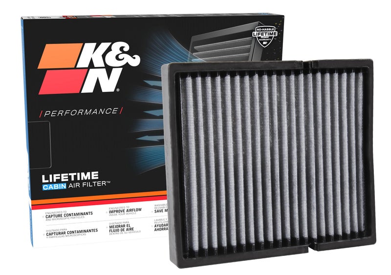 K&N LIFETIME Cabin Air Filter: Premium, Washable, Clean Air for your Cabin: Compatible with 2016-2025 Isuzu/Mazda/Lexus/Subaru: (See Product Description for Select Models), VF2054 - Image 1