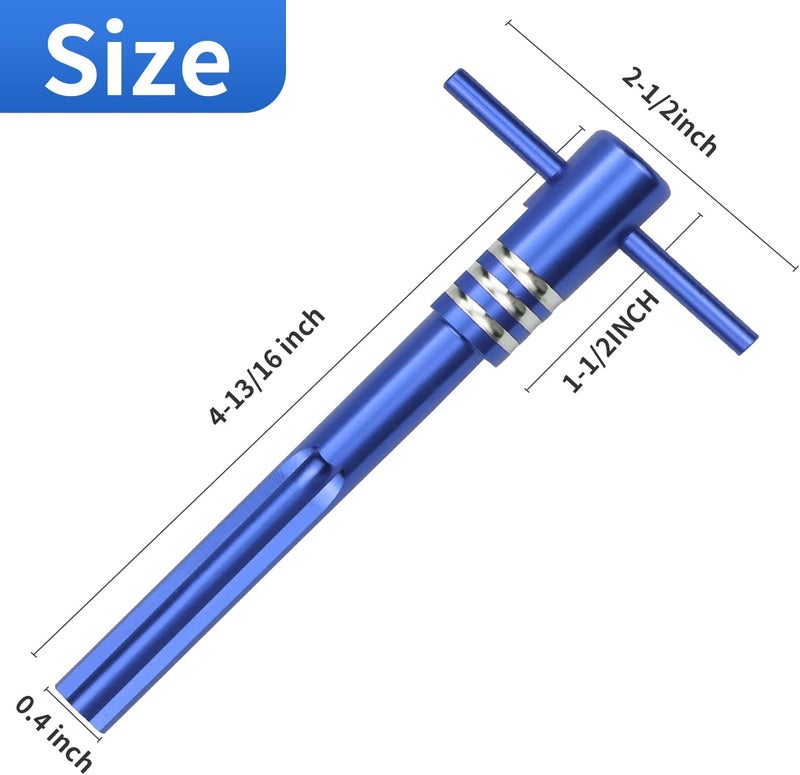 Kujunpao Ignition Switch Housing Alignment Tool Work fit for Harley Touring Models 2003-2013(Blue) - Image 2