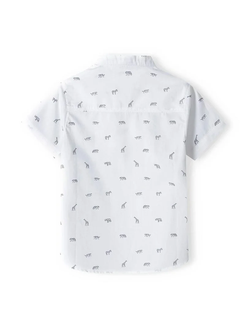 MINOTI Infant Poplin Printed Shirt
