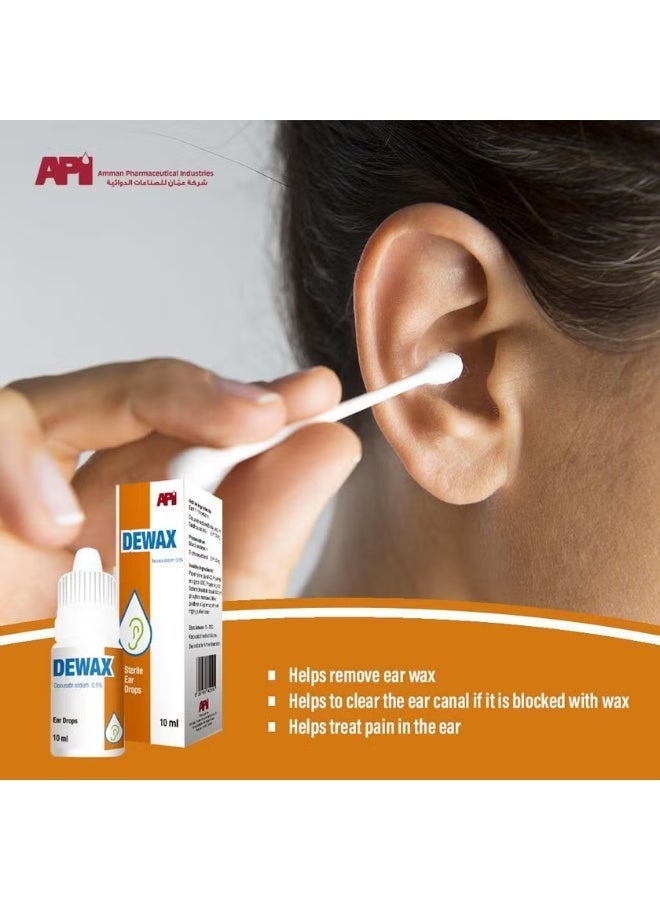API DEWAX EAR DROP 10ML - Image 3