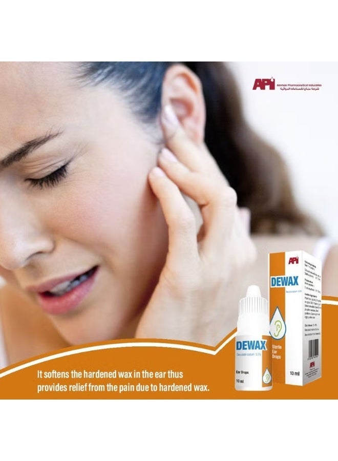 API DEWAX EAR DROP 10ML - Image 2
