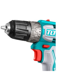 TOTAL Total Lithium-ion Brushless Cordless Drill 20V - 52Nm Torque, 2-Speed Gear, 47-Piece Accessory Kit, 2 x 2.0Ah Batteries, LED Work Light, Plastic Chuck, and Carrying Case  - Image 2