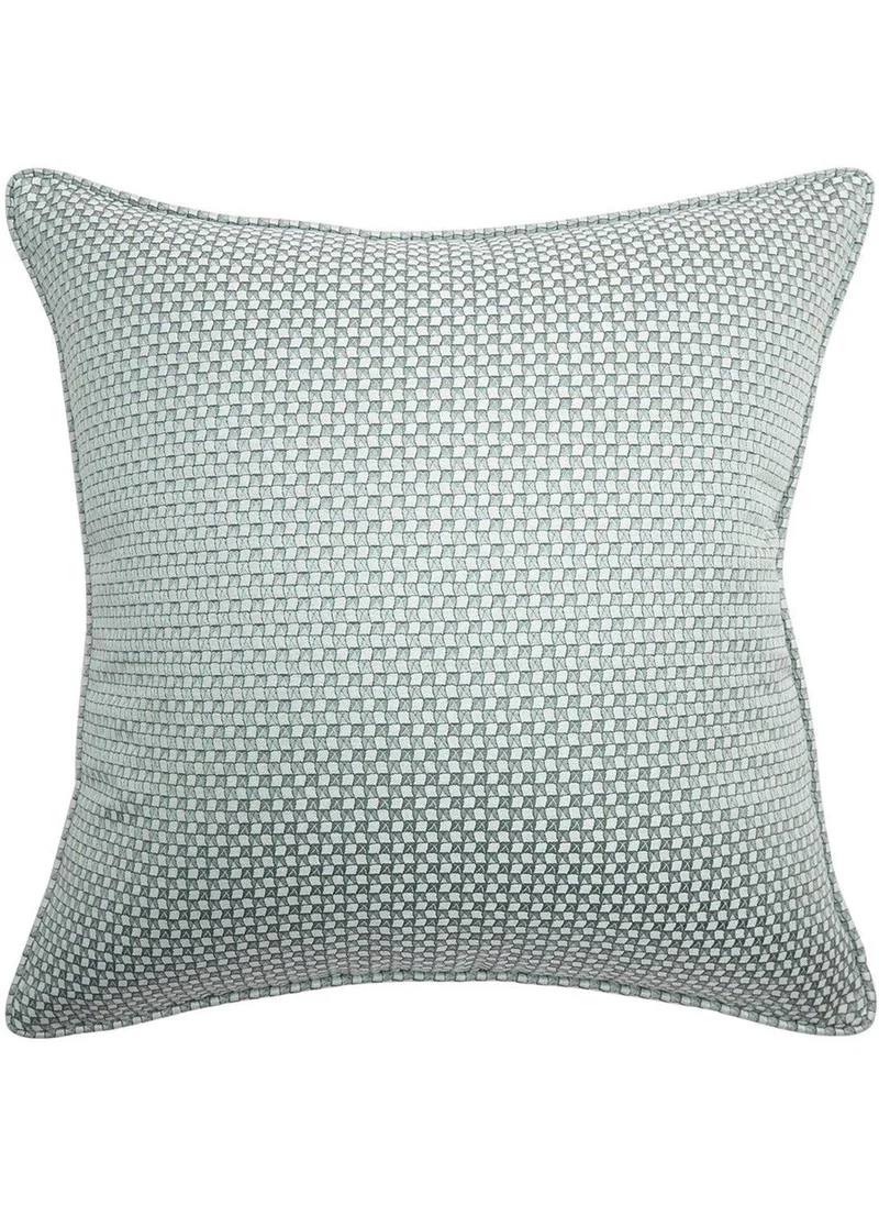 KNOT HOME Cushion Damian Bianca (with filler) Pillow Knot Home Cover Set for Modern Sofa Contemporary Living Room Bedroom and Office Soft Washable