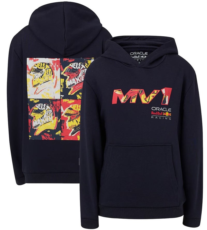 Red Bull MAX POP ART OVERSIZED HOODIE - Image 3