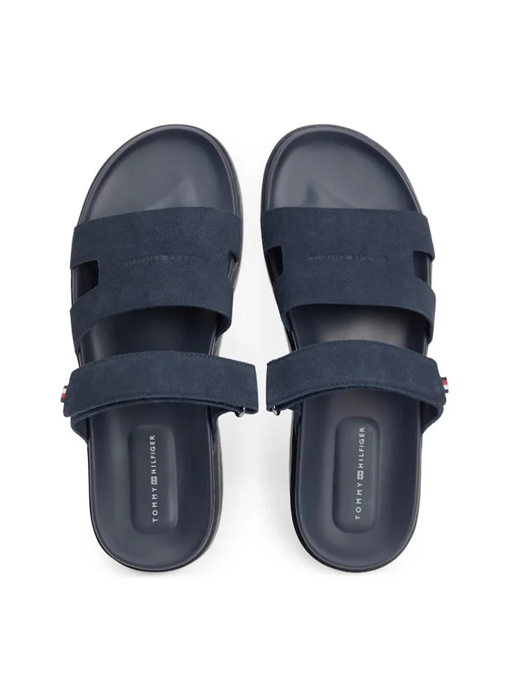 TOMMY HILFIGER  Adjustable Premium Suede Sandal for Men | Best Price UAE