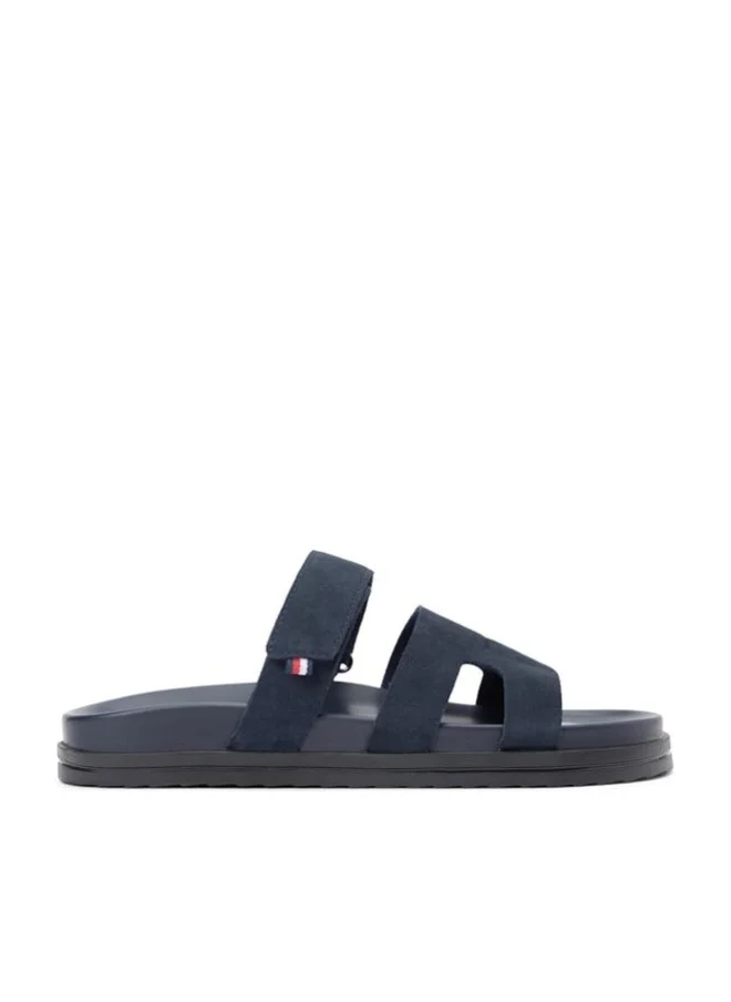 TOMMY HILFIGER Adjustable Premium Suede Sandal