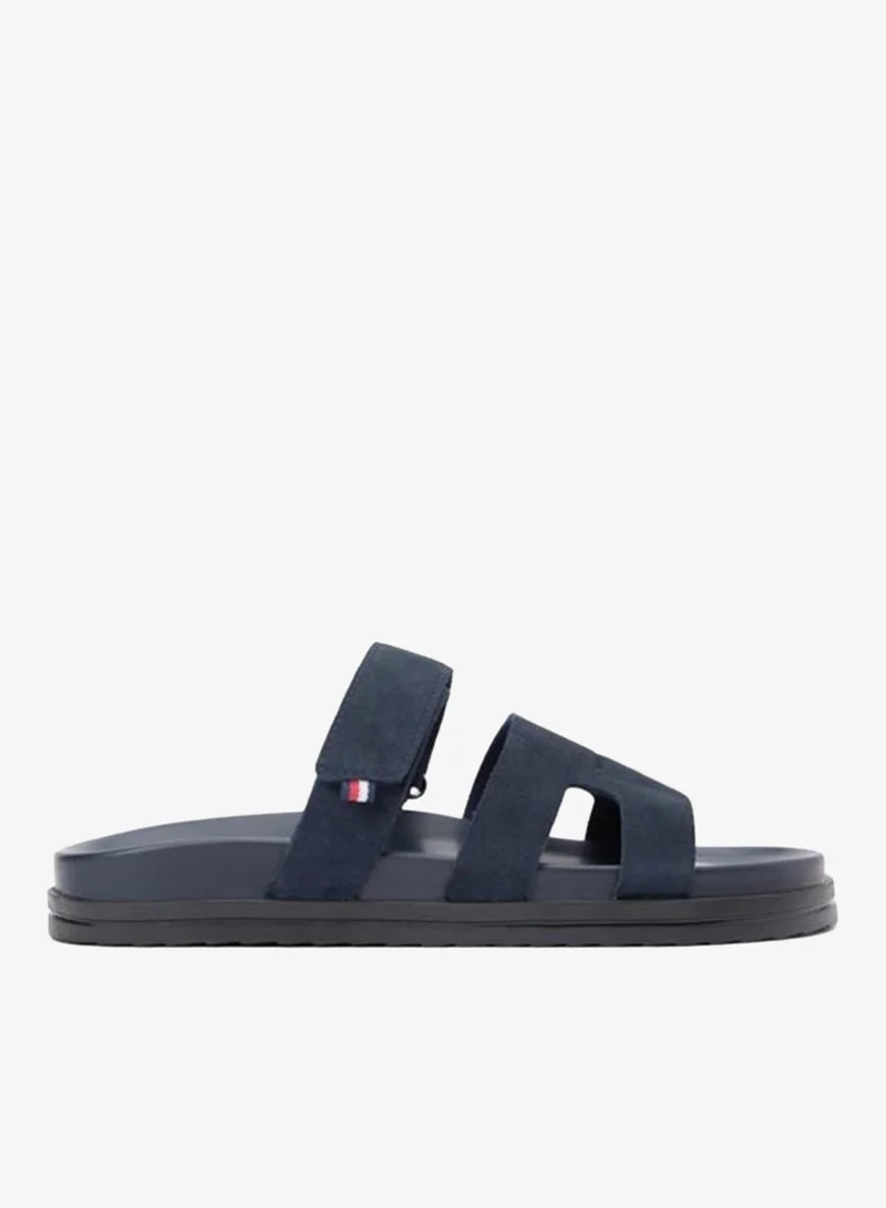 TOMMY HILFIGER Premium Suede Cutout Sandals