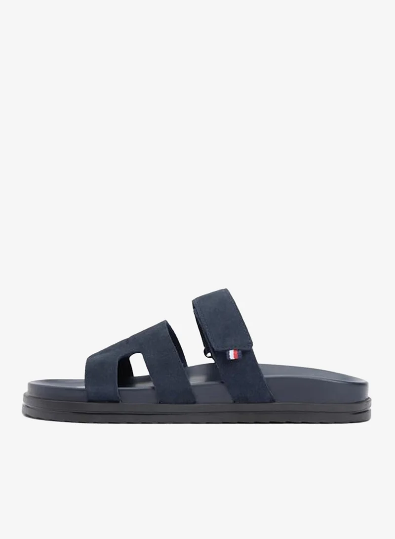 TOMMY HILFIGER Premium Suede Cutout Sandals