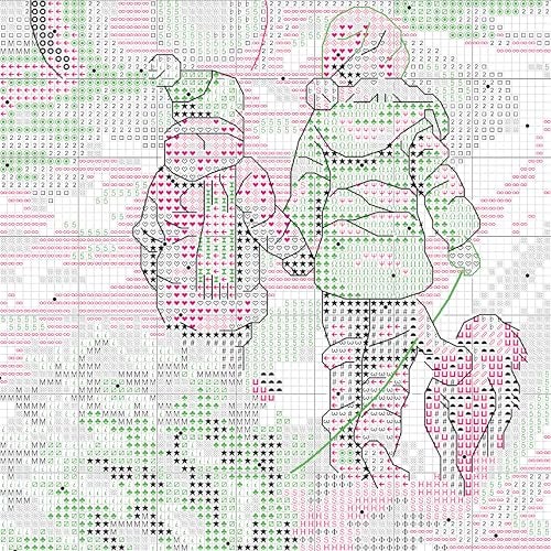 Dimensions 70-08995 Holiday Tradition DIY Personalizable Christmas Cross Stitch Stocking Kit, 16" L, 14 Count Light Blue Aida, Various - Image 5